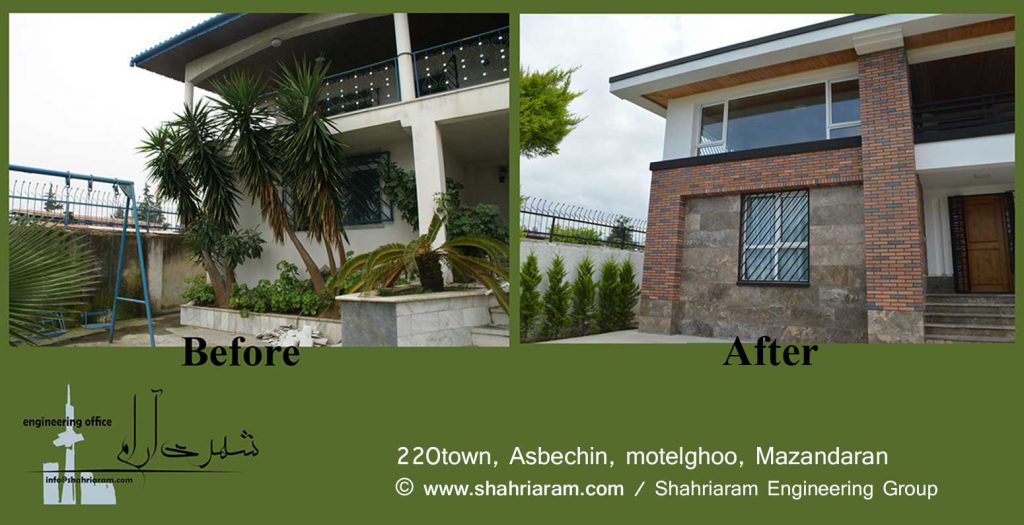 reconstruction villa-abbasabad-asbechin