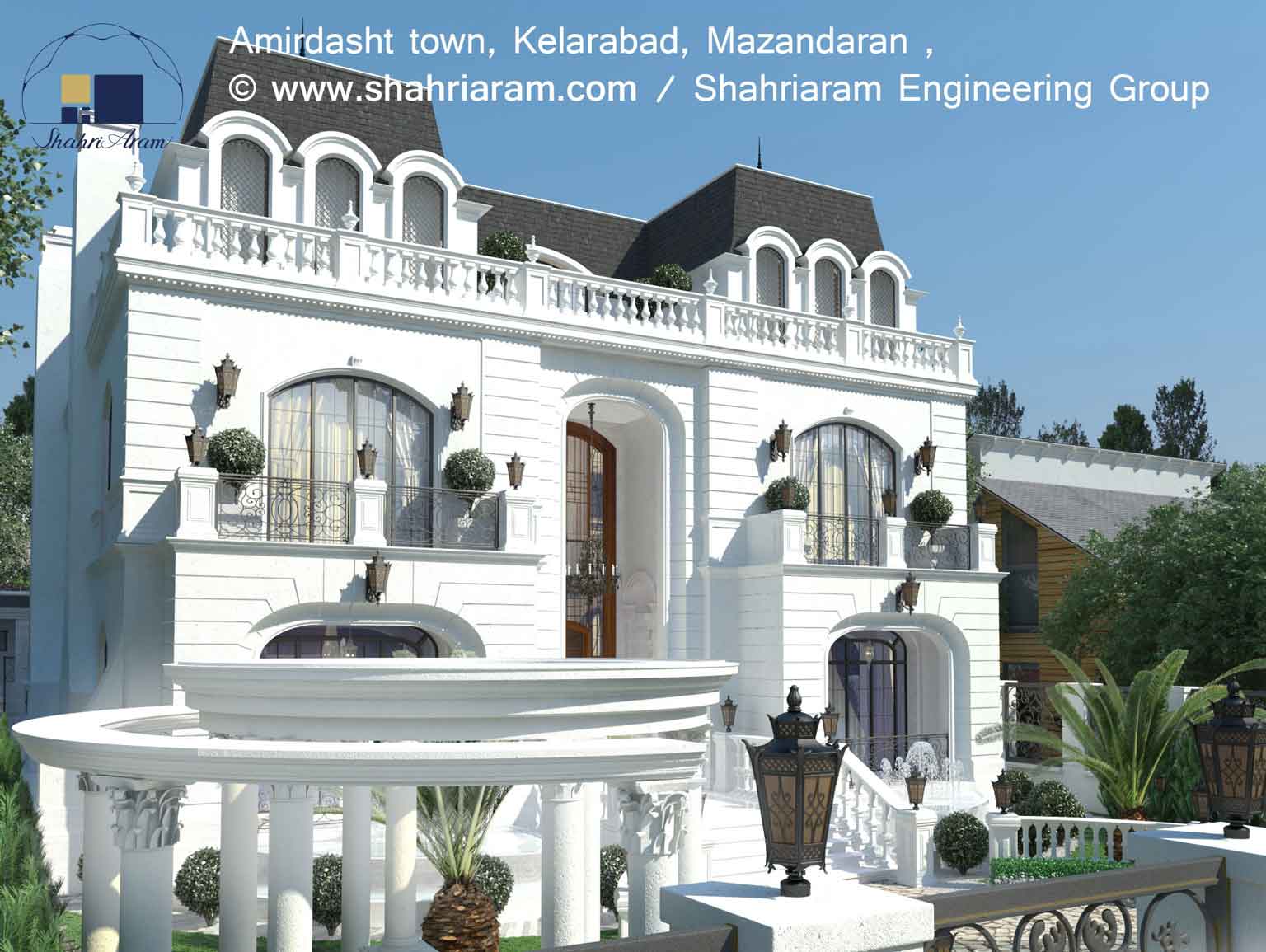 design of victorin villa,amirdasht town.kelaraad,mazandaran,iran